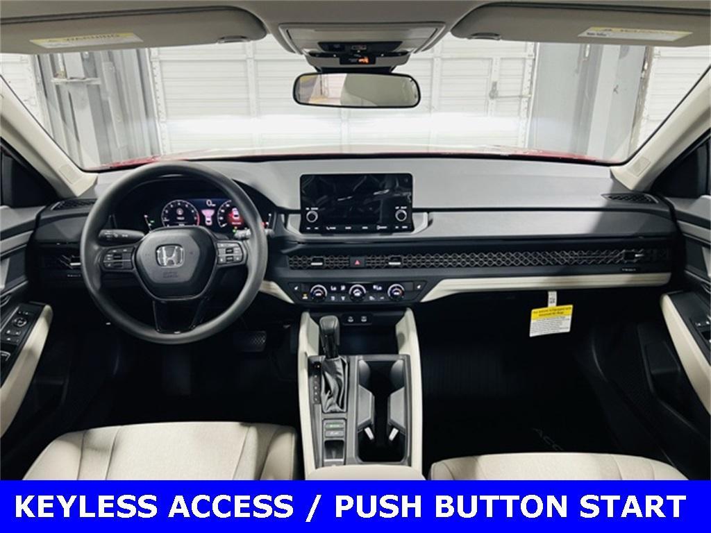 new 2025 Honda Accord car, priced at $32,165
