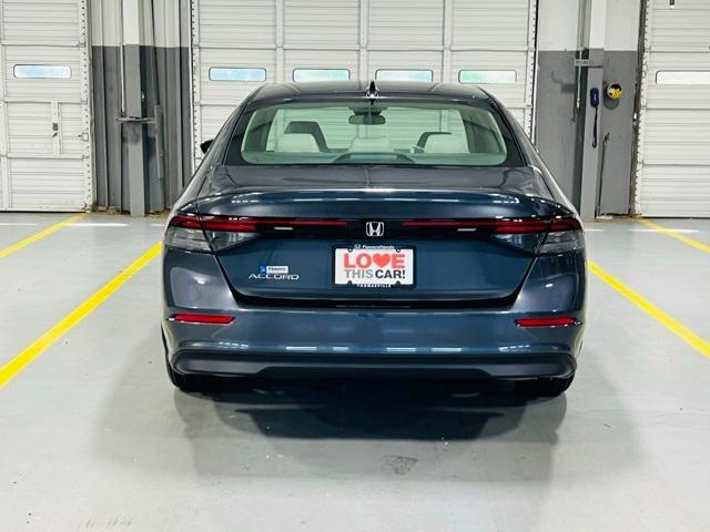 new 2025 Honda Accord car, priced at $29,445