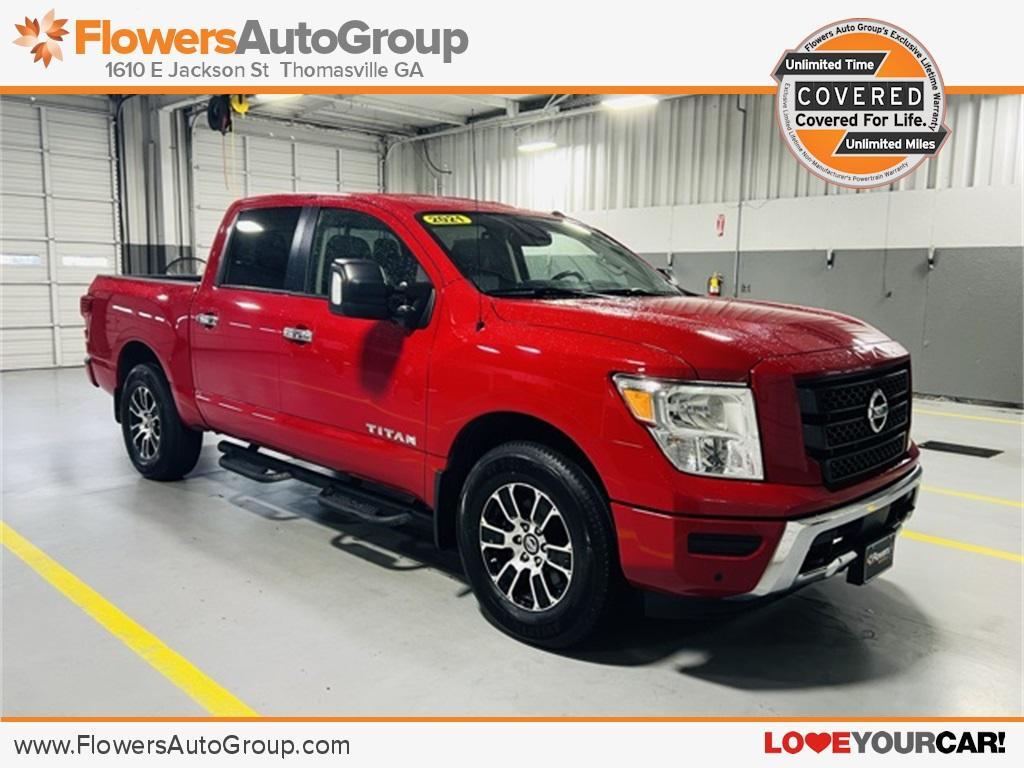 used 2021 Nissan Titan car, priced at $33,000