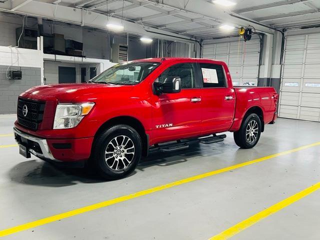 used 2021 Nissan Titan car, priced at $33,000