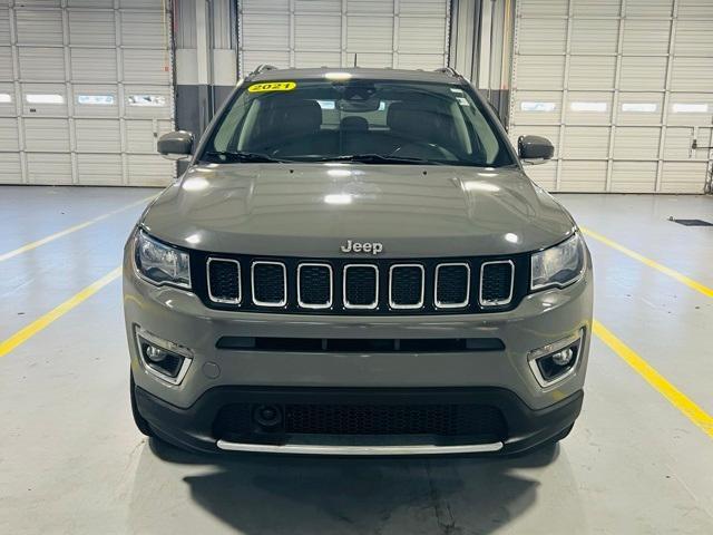 used 2021 Jeep Compass car, priced at $18,500
