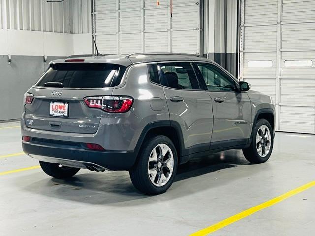 used 2021 Jeep Compass car, priced at $18,500