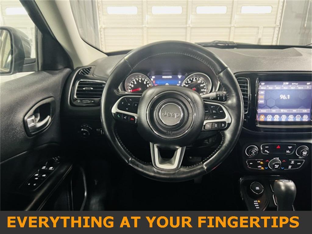 used 2021 Jeep Compass car, priced at $18,500