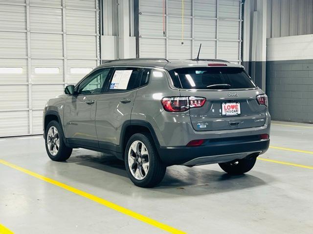 used 2021 Jeep Compass car, priced at $18,500