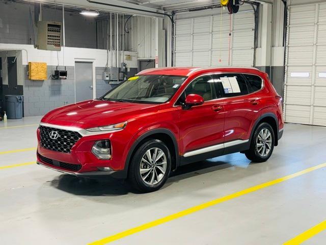 used 2020 Hyundai Santa Fe car, priced at $19,500