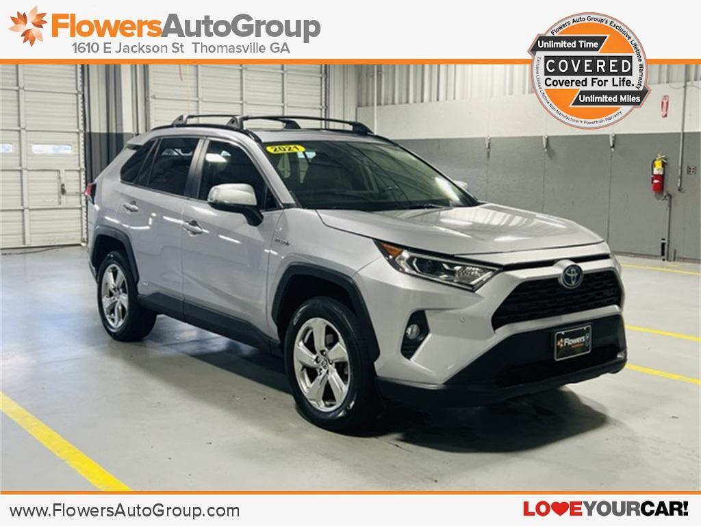 used 2021 Toyota RAV4 Hybrid car, priced at $29,000