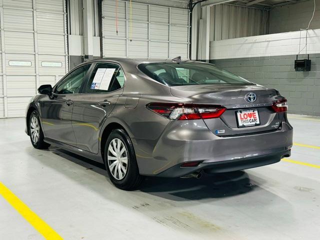 used 2022 Toyota Camry Hybrid car, priced at $20,000