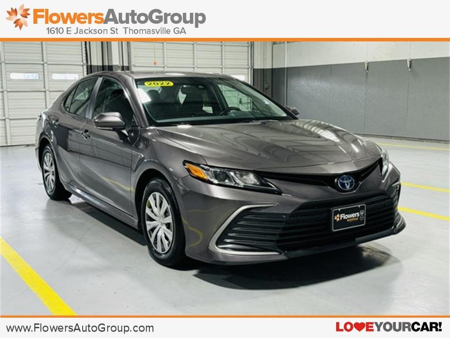 used 2022 Toyota Camry Hybrid car, priced at $19,500