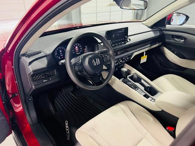 new 2025 Honda Accord car, priced at $29,945