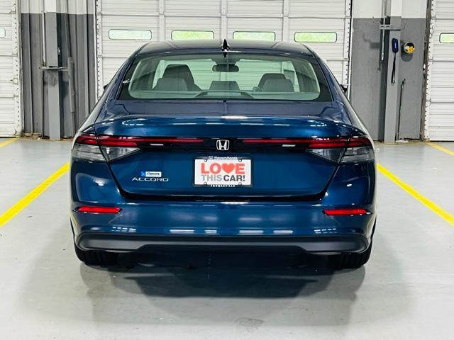 new 2025 Honda Accord car, priced at $31,710