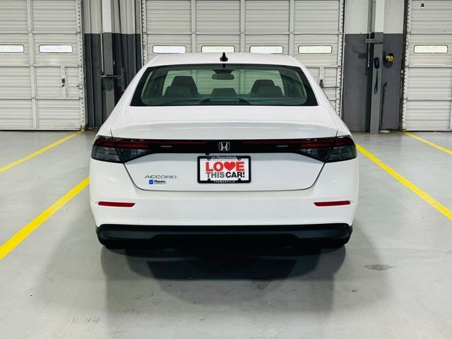 new 2025 Honda Accord car, priced at $31,015