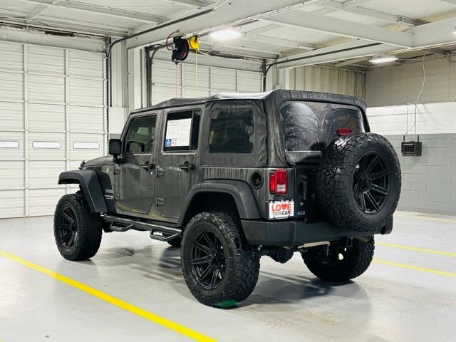 used 2018 Jeep Wrangler JK Unlimited car, priced at $21,500