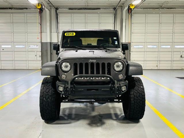 used 2018 Jeep Wrangler JK Unlimited car, priced at $21,500