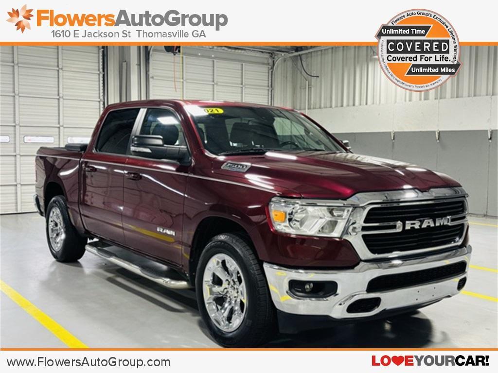 used 2021 Ram 1500 car, priced at $33,500