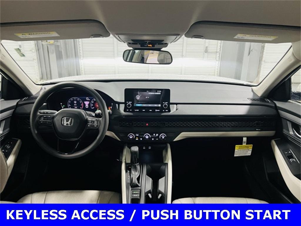new 2025 Honda Accord car, priced at $29,900