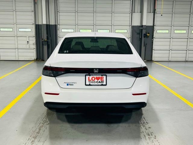 new 2025 Honda Accord car, priced at $29,900