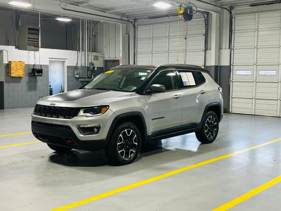 used 2021 Jeep Compass car, priced at $20,500