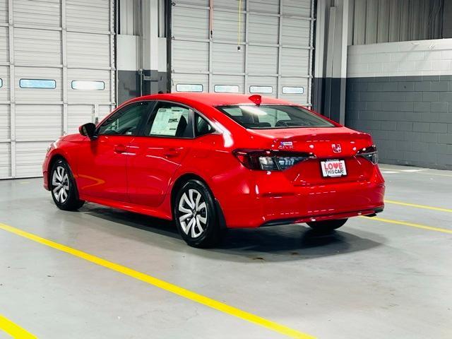 new 2026 Honda Civic car, priced at $25,790