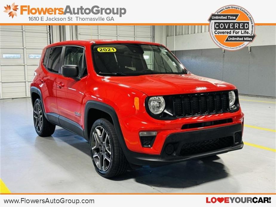 used 2021 Jeep Renegade car, priced at $17,000