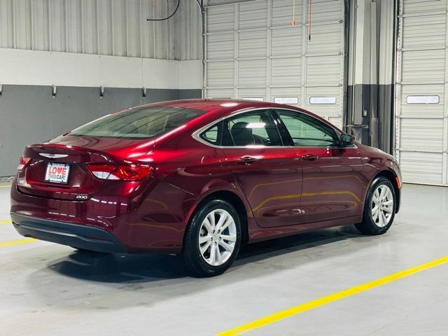 used 2017 Chrysler 200 car, priced at $15,500