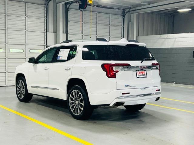 used 2021 GMC Acadia car, priced at $28,500