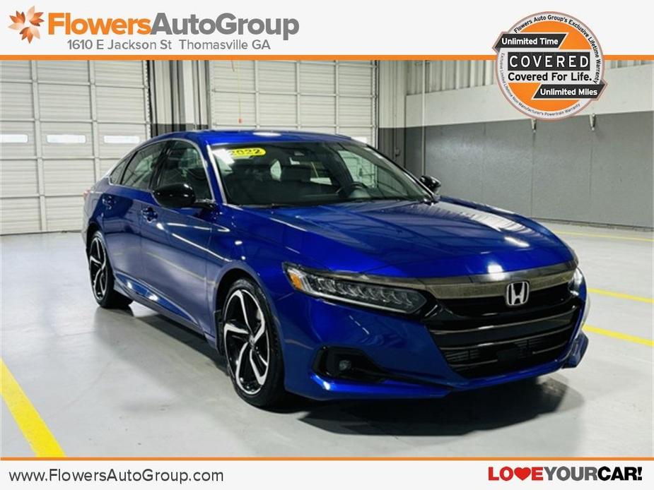 used 2022 Honda Accord car, priced at $27,500