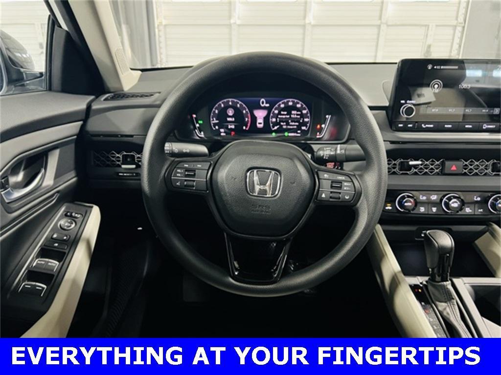 new 2025 Honda Accord car, priced at $32,210