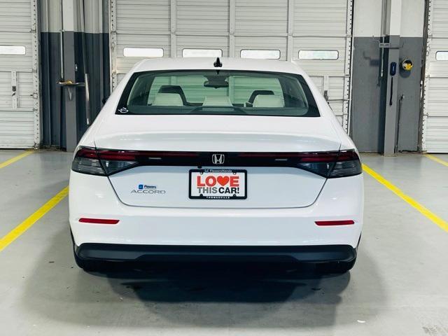 new 2025 Honda Accord car, priced at $32,210