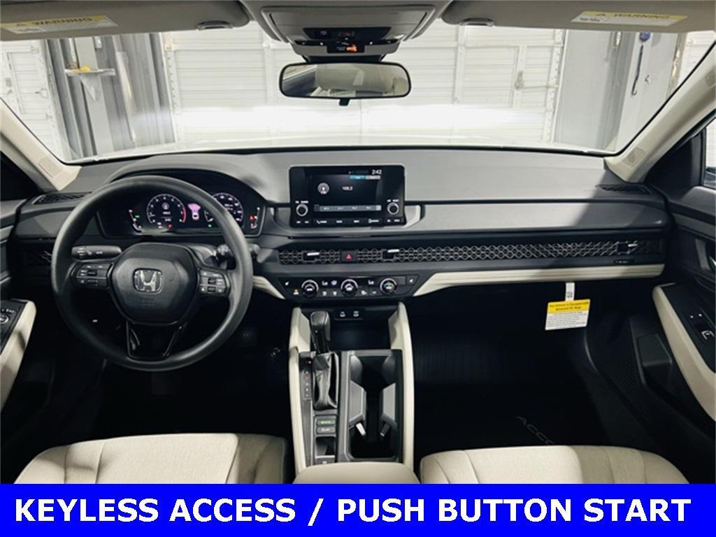 new 2025 Honda Accord car, priced at $32,210