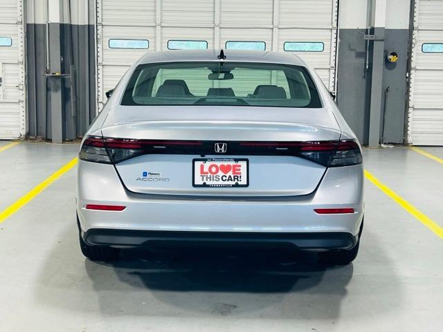 new 2025 Honda Accord car, priced at $31,755
