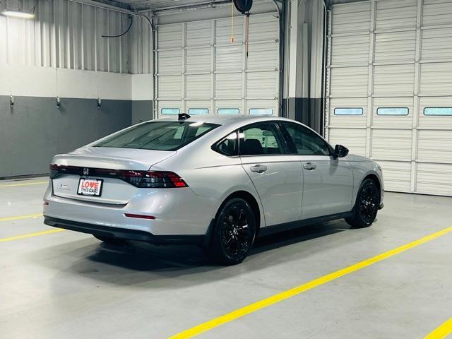 new 2025 Honda Accord car, priced at $31,755
