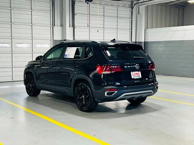 used 2022 Volkswagen Taos car, priced at $19,000