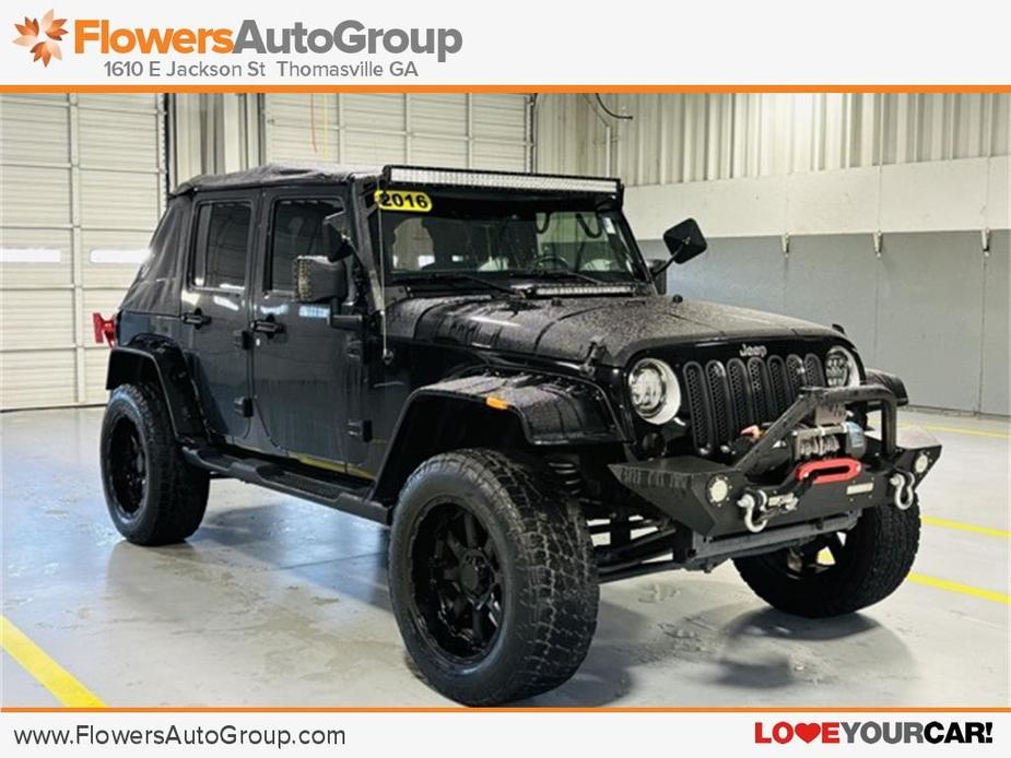 used 2016 Jeep Wrangler Unlimited car, priced at $24,000