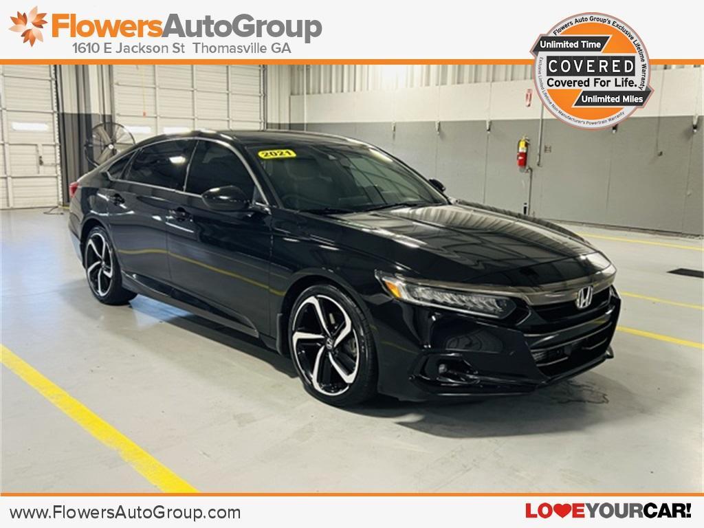 used 2021 Honda Accord car, priced at $23,500
