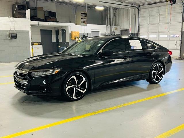 used 2021 Honda Accord car, priced at $23,500