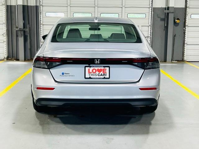 new 2025 Honda Accord car, priced at $29,490