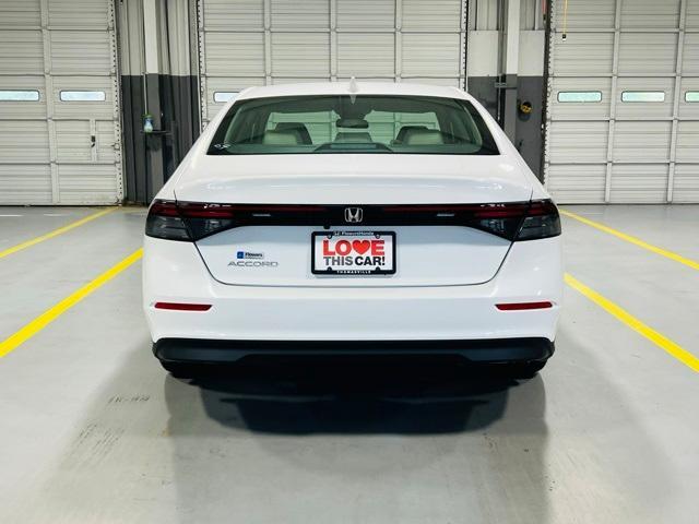 new 2024 Honda Accord car, priced at $29,445