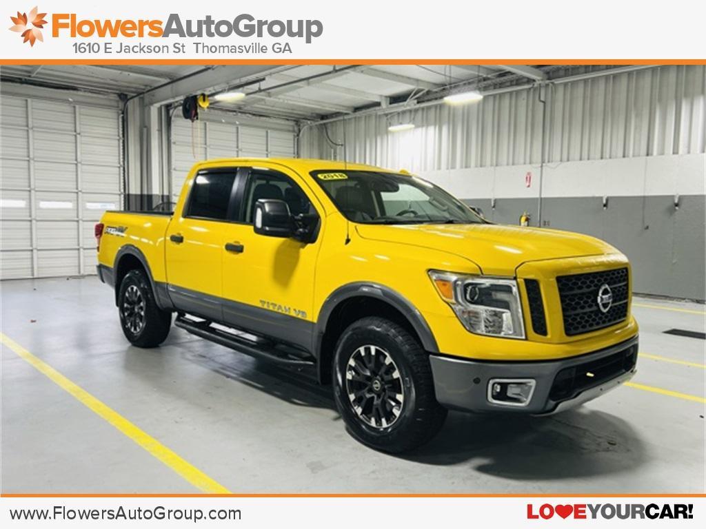 used 2018 Nissan Titan car, priced at $23,500