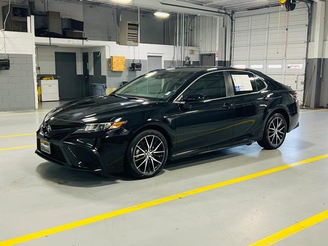 used 2021 Toyota Camry car, priced at $23,000