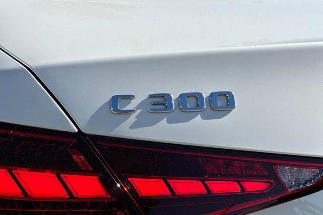 new 2025 Mercedes-Benz C-Class car, priced at $51,685