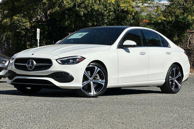 new 2025 Mercedes-Benz C-Class car, priced at $51,685
