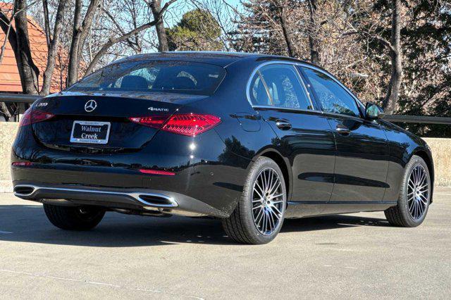 new 2025 Mercedes-Benz C-Class car, priced at $52,055