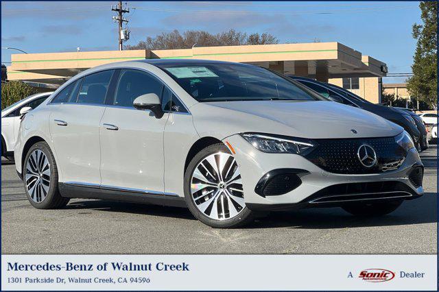 new 2025 Mercedes-Benz EQE 350+ car, priced at $77,995