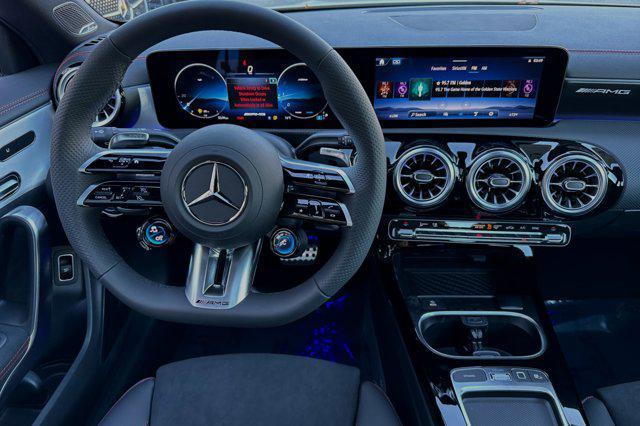 new 2025 Mercedes-Benz AMG CLA 35 car, priced at $59,295