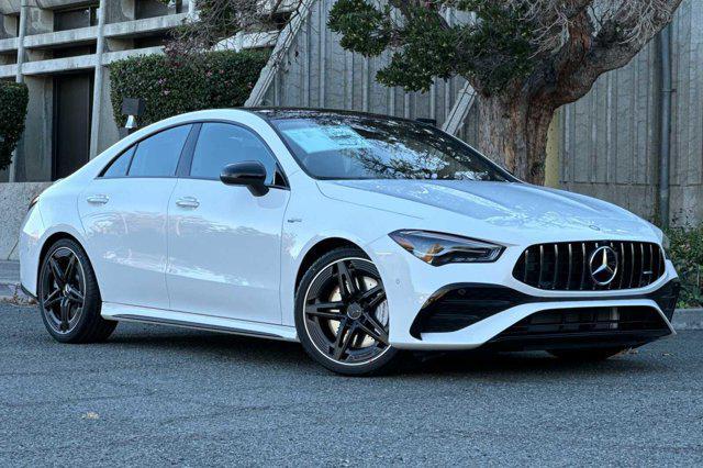 new 2025 Mercedes-Benz AMG CLA 35 car, priced at $59,295