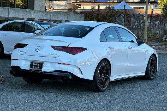 new 2025 Mercedes-Benz AMG CLA 35 car, priced at $59,295