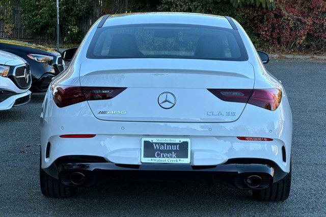 new 2025 Mercedes-Benz AMG CLA 35 car, priced at $59,295