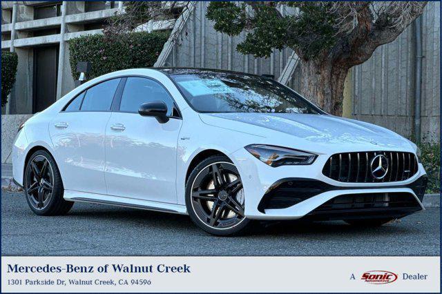 new 2025 Mercedes-Benz AMG CLA 35 car, priced at $59,295