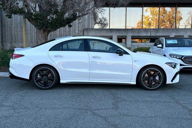 new 2025 Mercedes-Benz AMG CLA 35 car, priced at $59,295