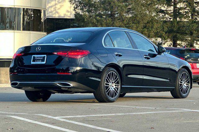 new 2025 Mercedes-Benz C-Class car, priced at $49,795